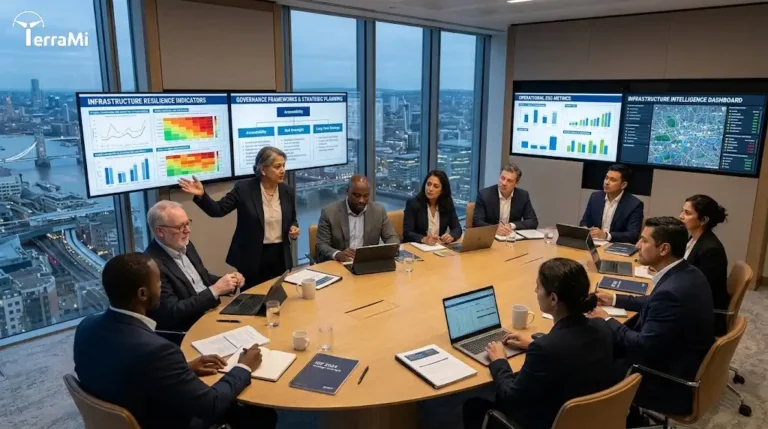 Infrastructure Governance leadership overseeing resilience and strategic infrastructure decisions
