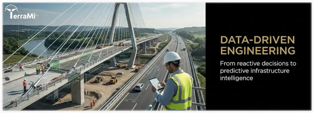 Data-driven engineering and predictive infrastructure decision making