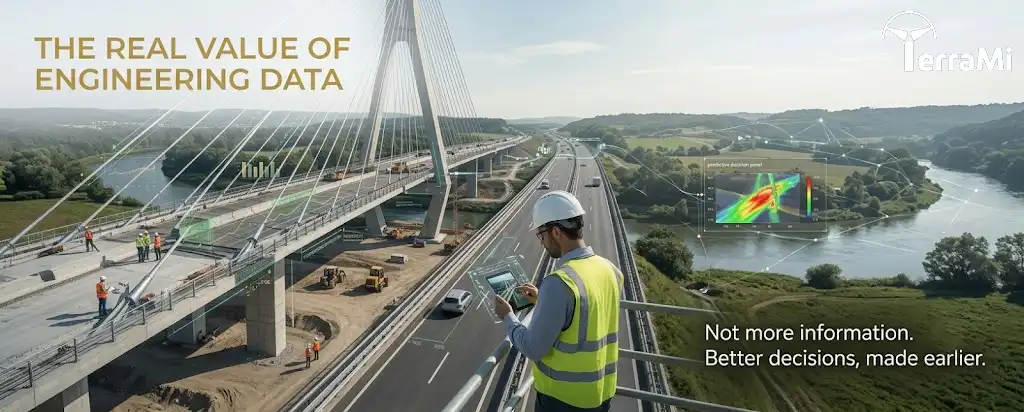 Engineering data supporting earlier and better infrastructure decisions
