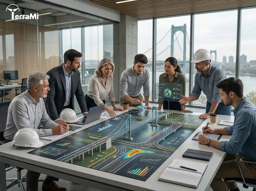 Cross-disciplinary collaboration advancing Digital Transformation in Infrastructure through integrated engineering information.
