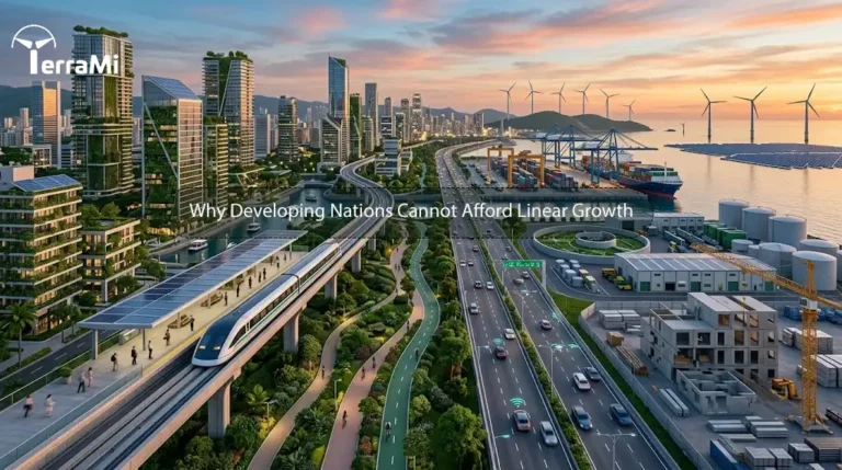 Future-ready infrastructure demonstrating circular development in emerging economies